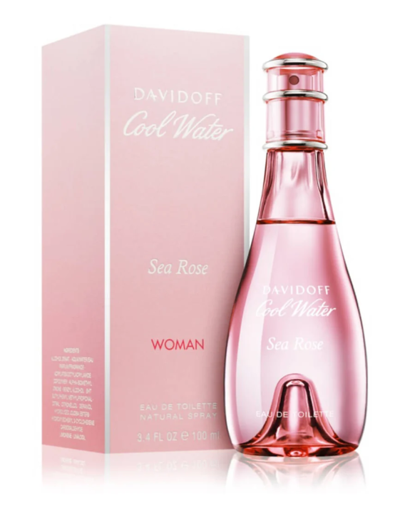 Davidoff Cool Water Sea Rose Eau De Toilette For Woman 100ml