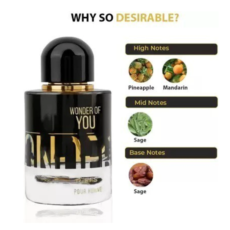 RiiFFS Wonder Of You Perfume Eau de Parfum - 100 ml (For Men)