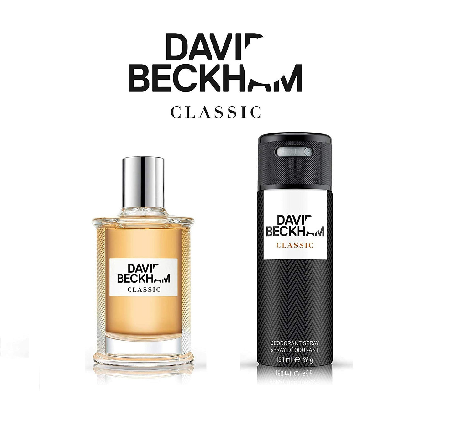 David Beckham Classic Gift Set(EDT 90ml+Deo 150ml)