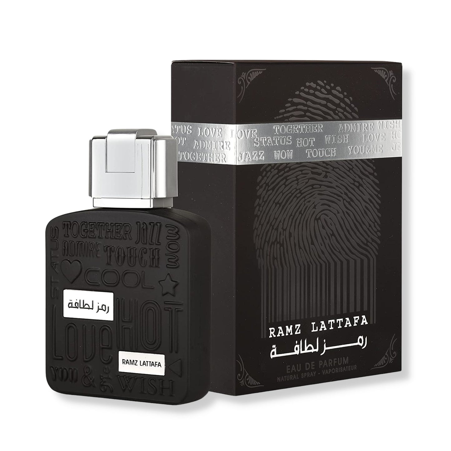 LATTAFA RAMZ Silver EDP Perfume Spray For Men 100 ml
