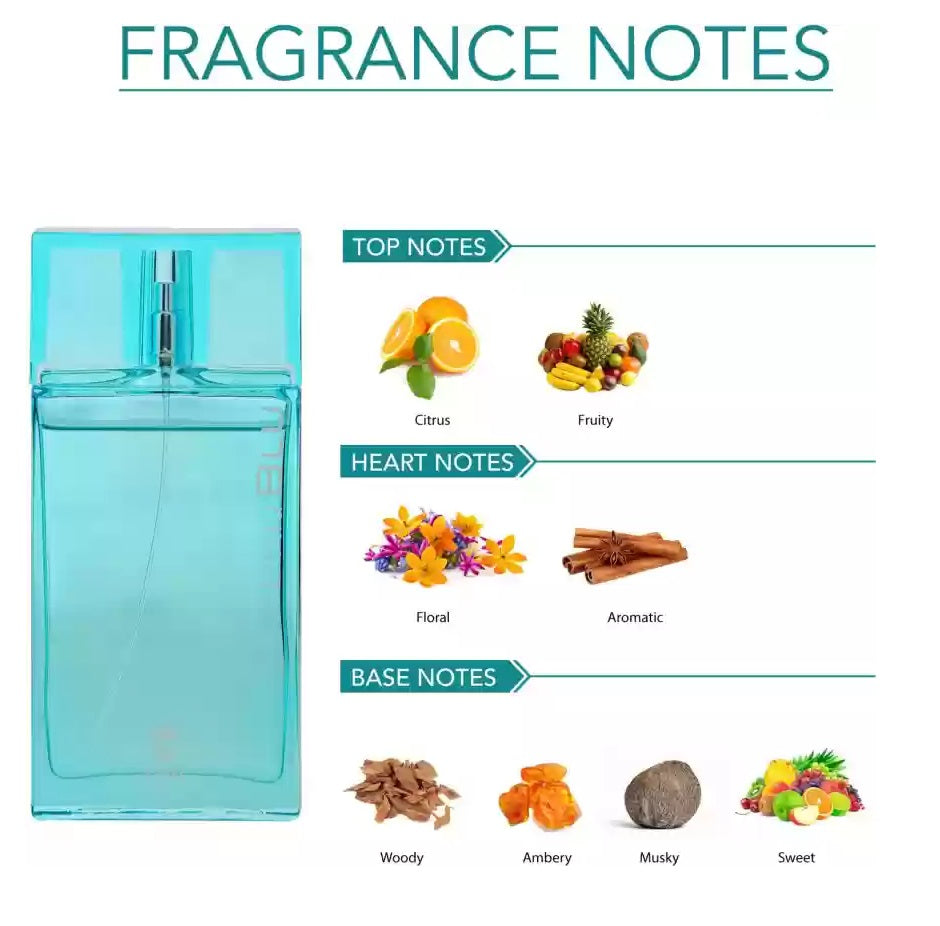 Ajmal L'eau Blu Edp For Man 90ml