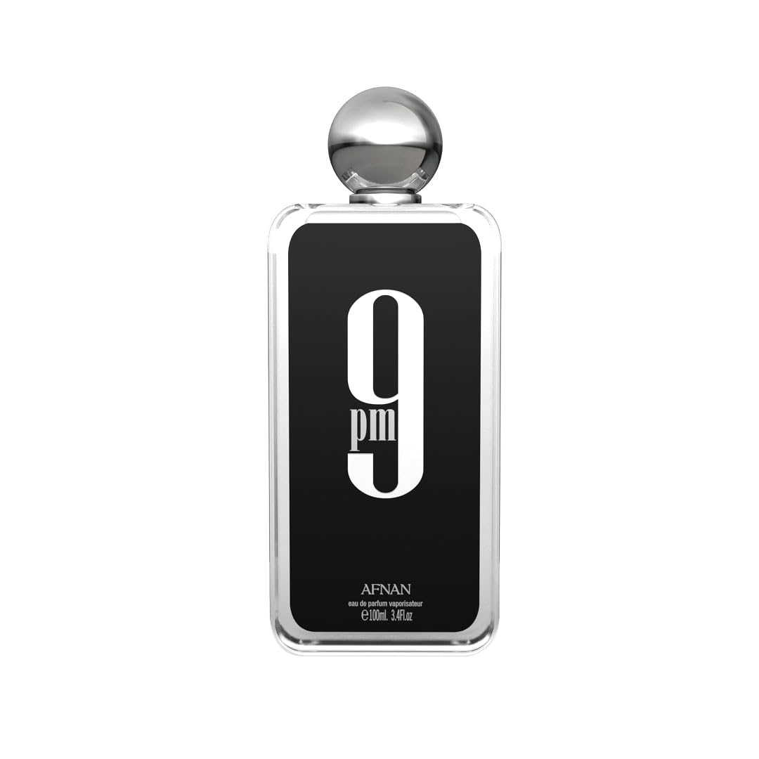 AFNAN 9 PM Black Edition For Men Eau De Parfum Spray, 100 ML