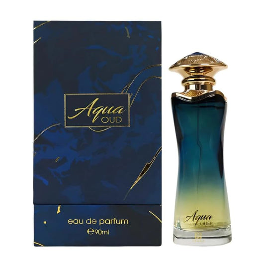 AHMED Aqua Oud For Men Long Lasting Eau De Parfum- 90ml