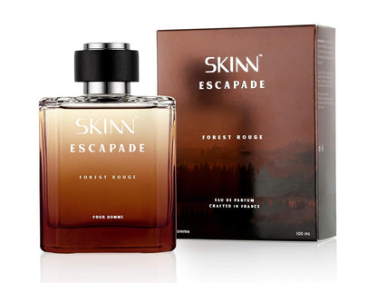 Skinn By Titan Escapade Forest Rouge Perfume | Perfume for Men | 100ml EDP
