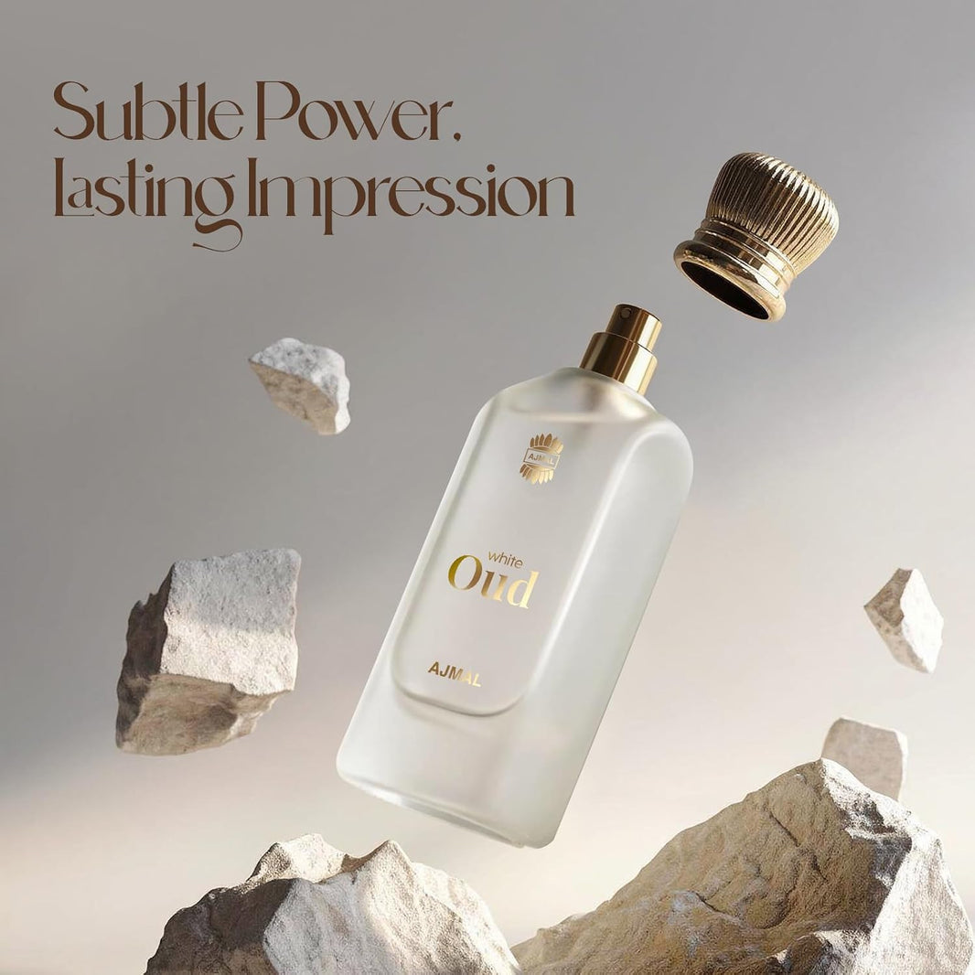 Ajmal White Oud Eau De Parfum 100ML-Ajmal White Oud Eau De Parfum 100ML