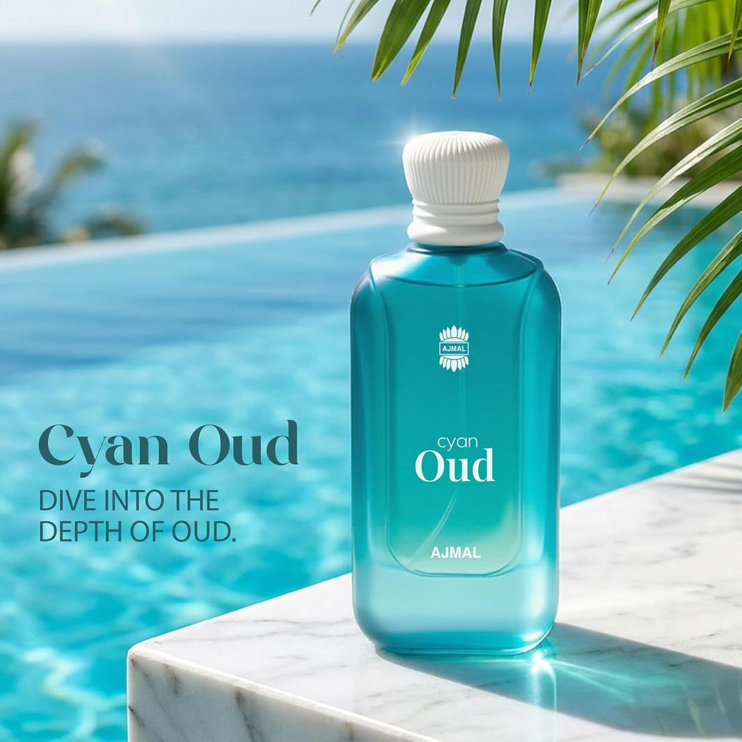 Ajmal Oud Cyan Eau De Parfum 100ML-Ajmal Oud Cyan Eau De Parfum 100ML