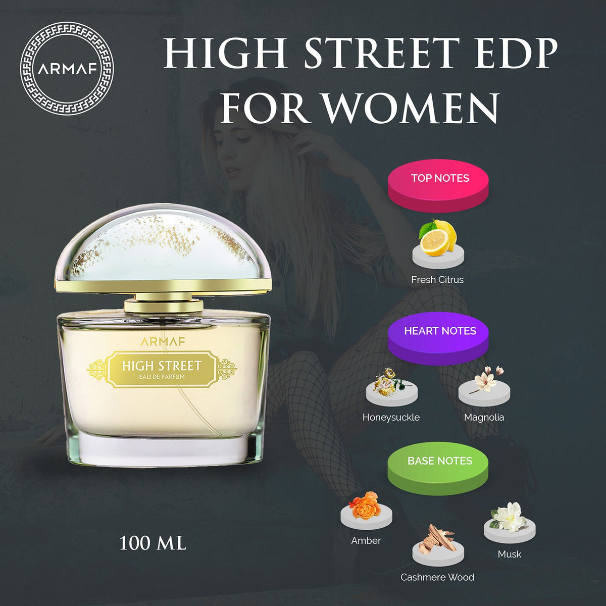 ARMAF HIGH STREET W EDP 100ML