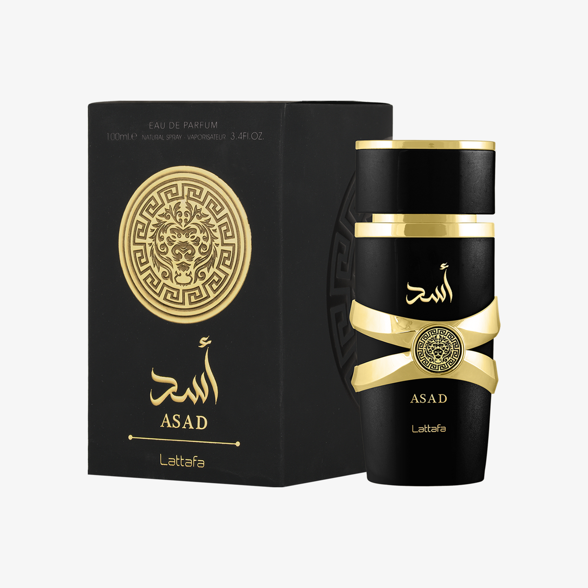 lattafa Asad Oud and Musk Fragrances Eau De Parfum 100 ml-lattafa Asad Oud and Musk Fragrances Eau De