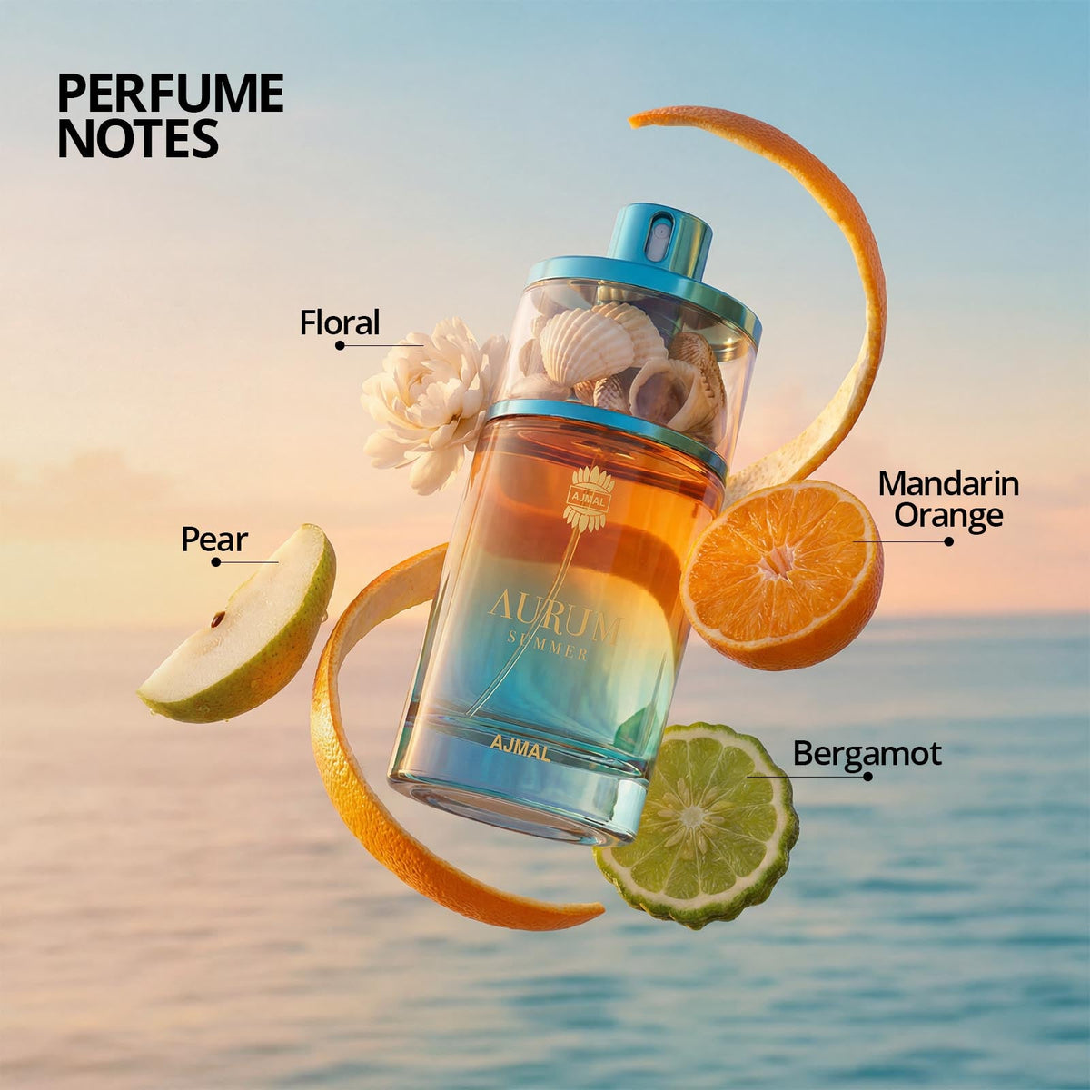 Ajmal Aurum Summer Eau De Parfum Floral Perfume