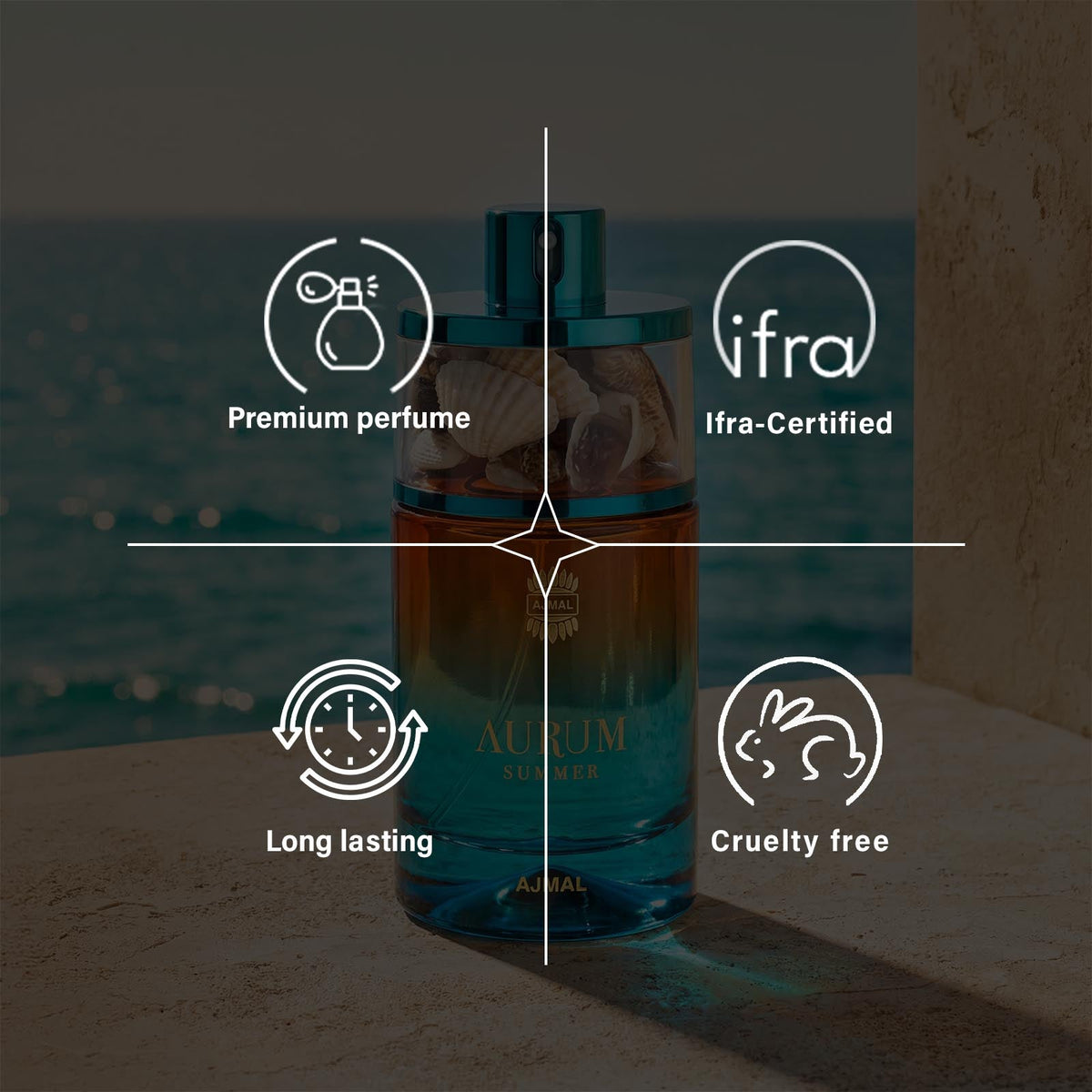 Ajmal Aurum Summer Eau De Parfum Floral Perfume