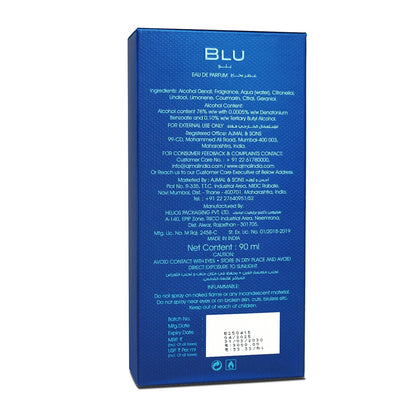 Ajmal Blu EDP 90ml Citrus Perfume For Men