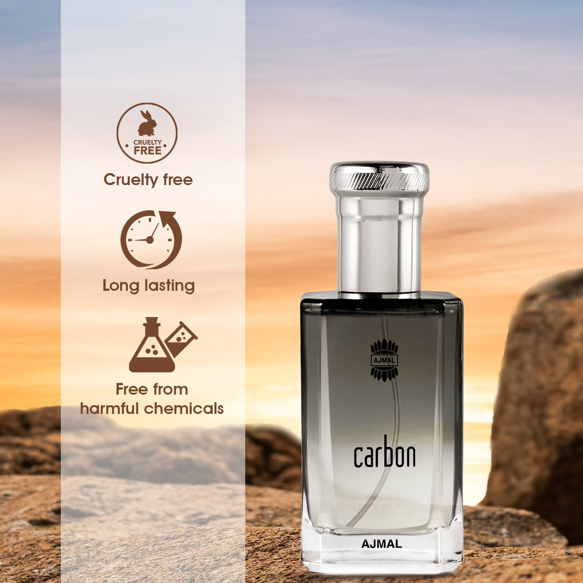 Ajmal Carbon EDP 100ml Citrus Perfume For Men