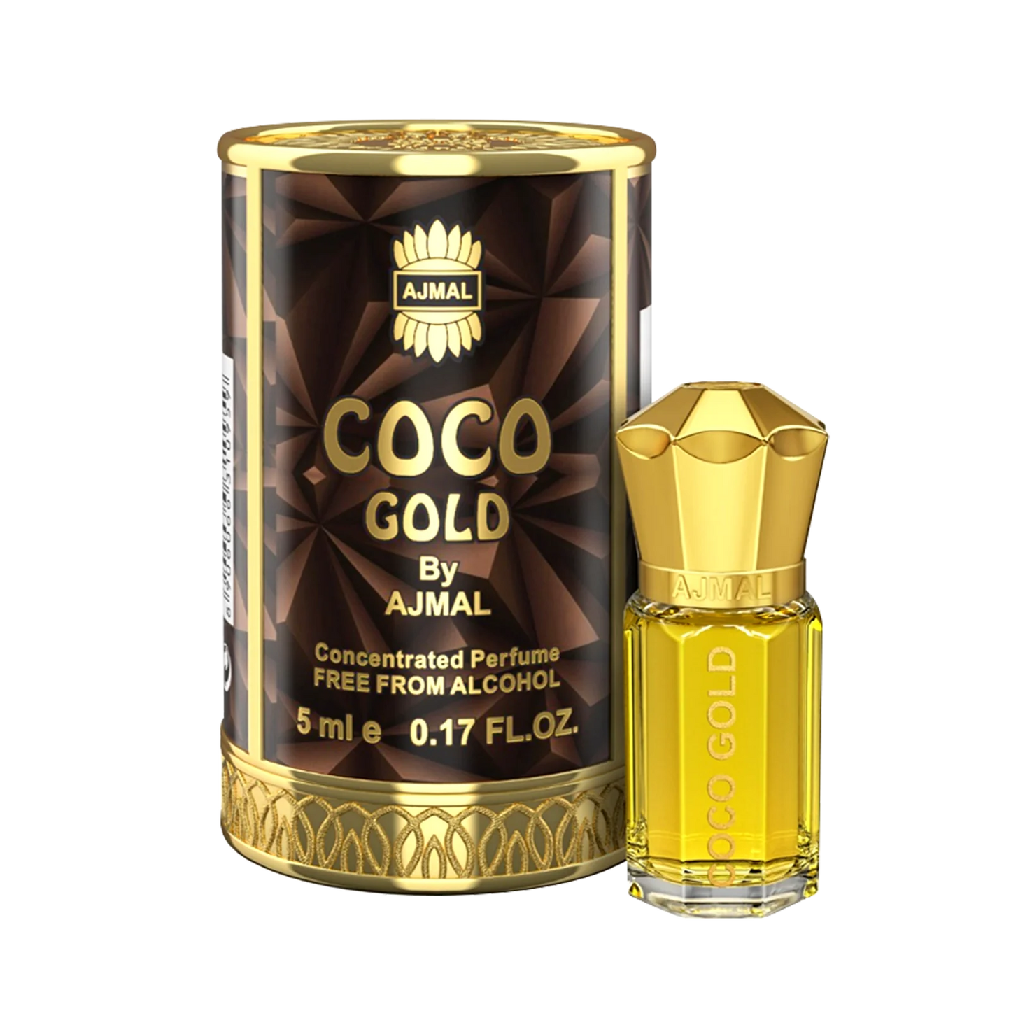 Ajmal COCO GOLD Non-Alcoholic Concentrated Perfume Long Lasting Attar For Women - 5 ML