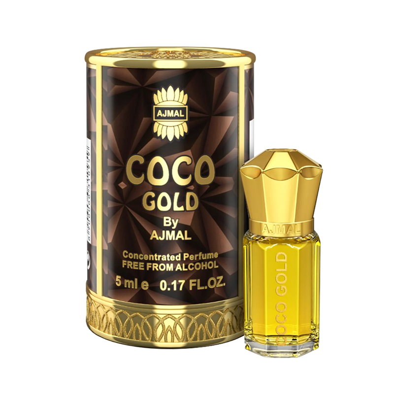 Ajmal COCO GOLD Non-Alcoholic Concentrated Perfume Long Lasting Attar For Women - 5 ML