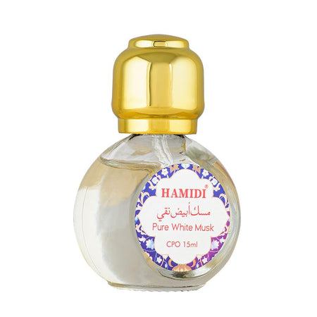 Hamidi Series Pure White Musk, 2 Pieces Gift Sets, 40g Bakhoor + 15ml Concentrated Perfume Oil