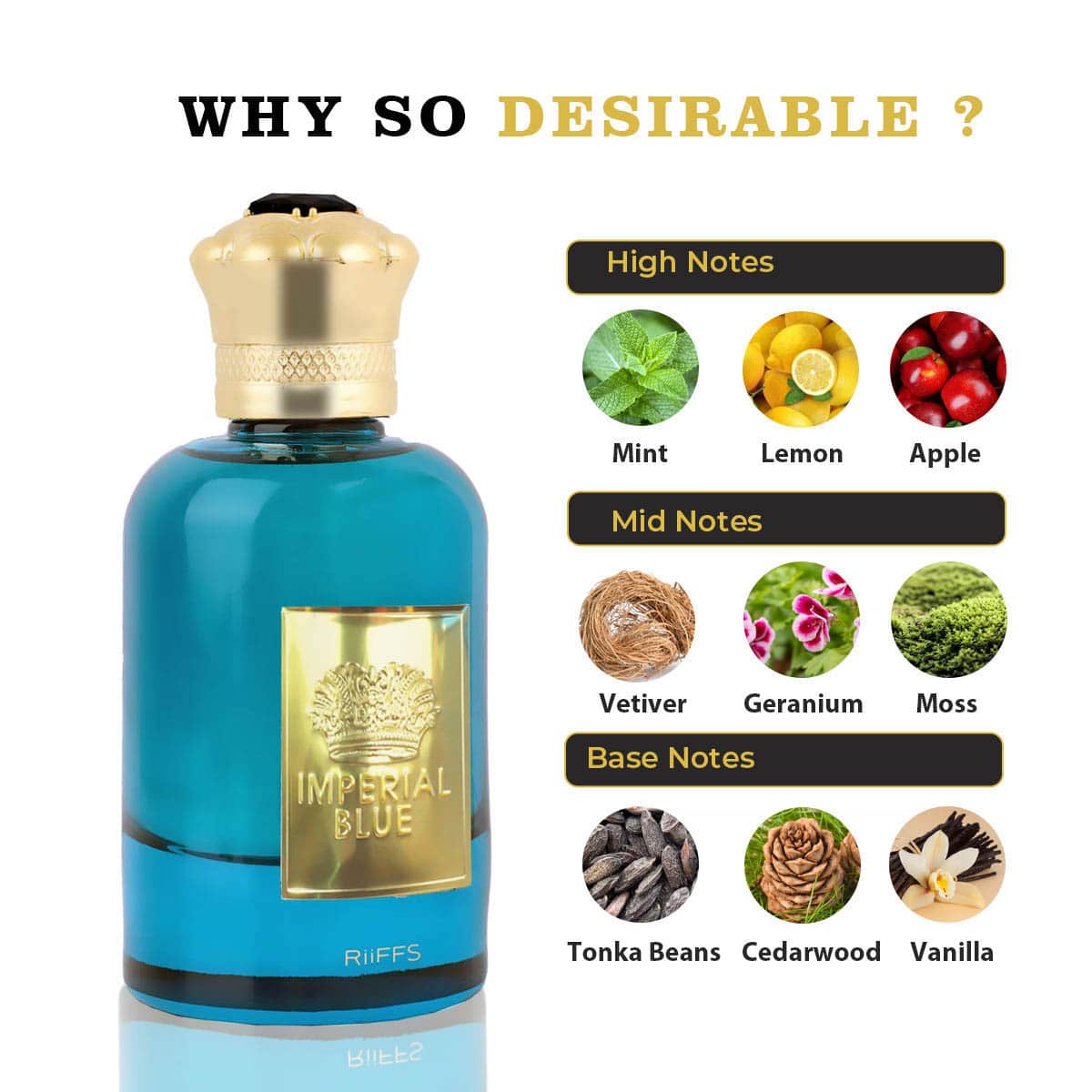 RIFFIS IMPERAL BLUE 100ML