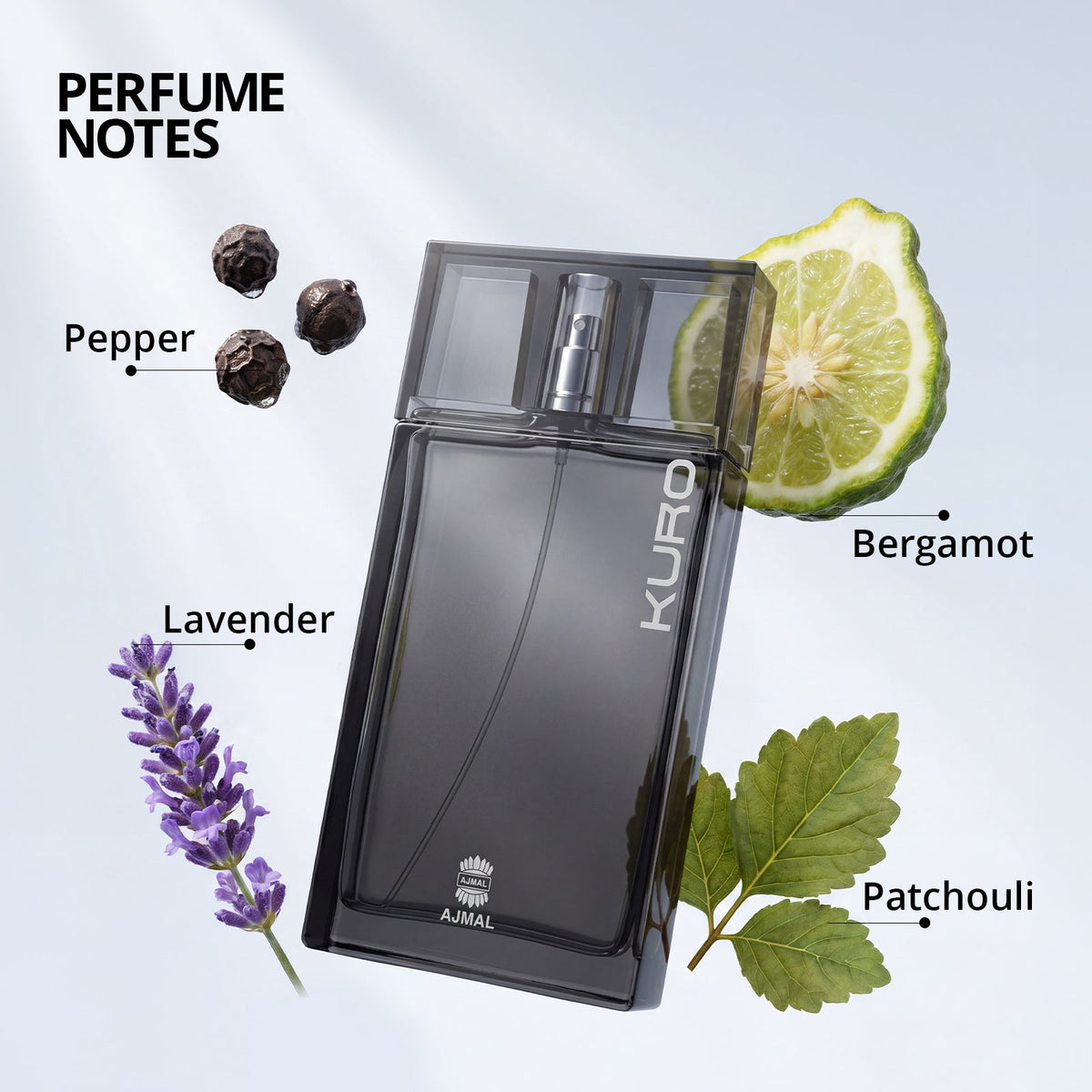 Ajmal Kuro EDP 90ml Fresh Perfume For Men