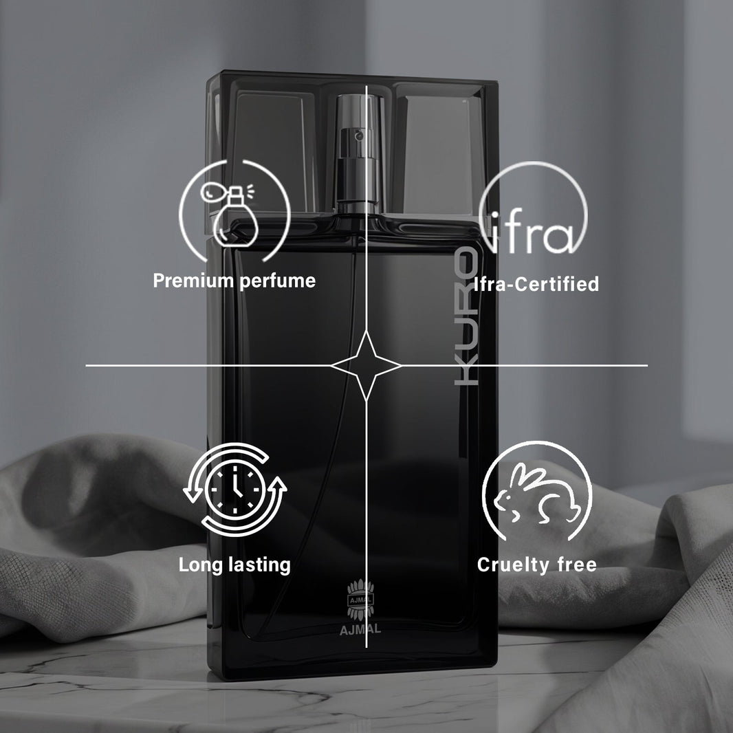 Ajmal Kuro EDP 90ml Fresh Perfume For Men-Ajmal Kuro EDP 90ml Fresh Perfume For Men