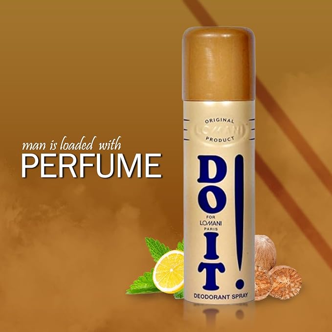 Lomani Deodorant Citrus Spray For Men, 200Ml - Do It