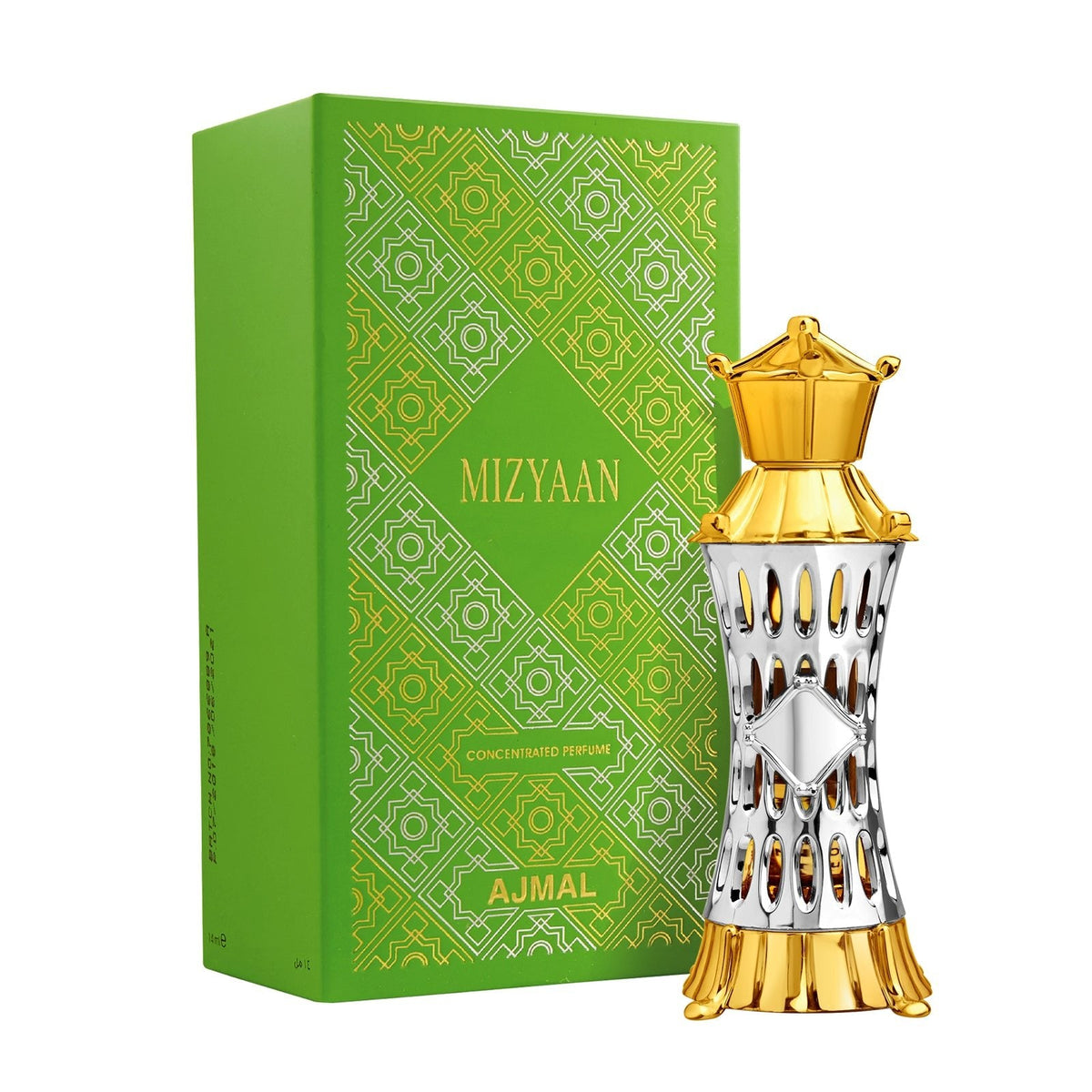 Ajmal Mizyaan Concentrated Oriental Perfumes Free From Alcohol 14ml For Unisex-Ajmal Mizyaan Concentrated Oriental Perfumes Free