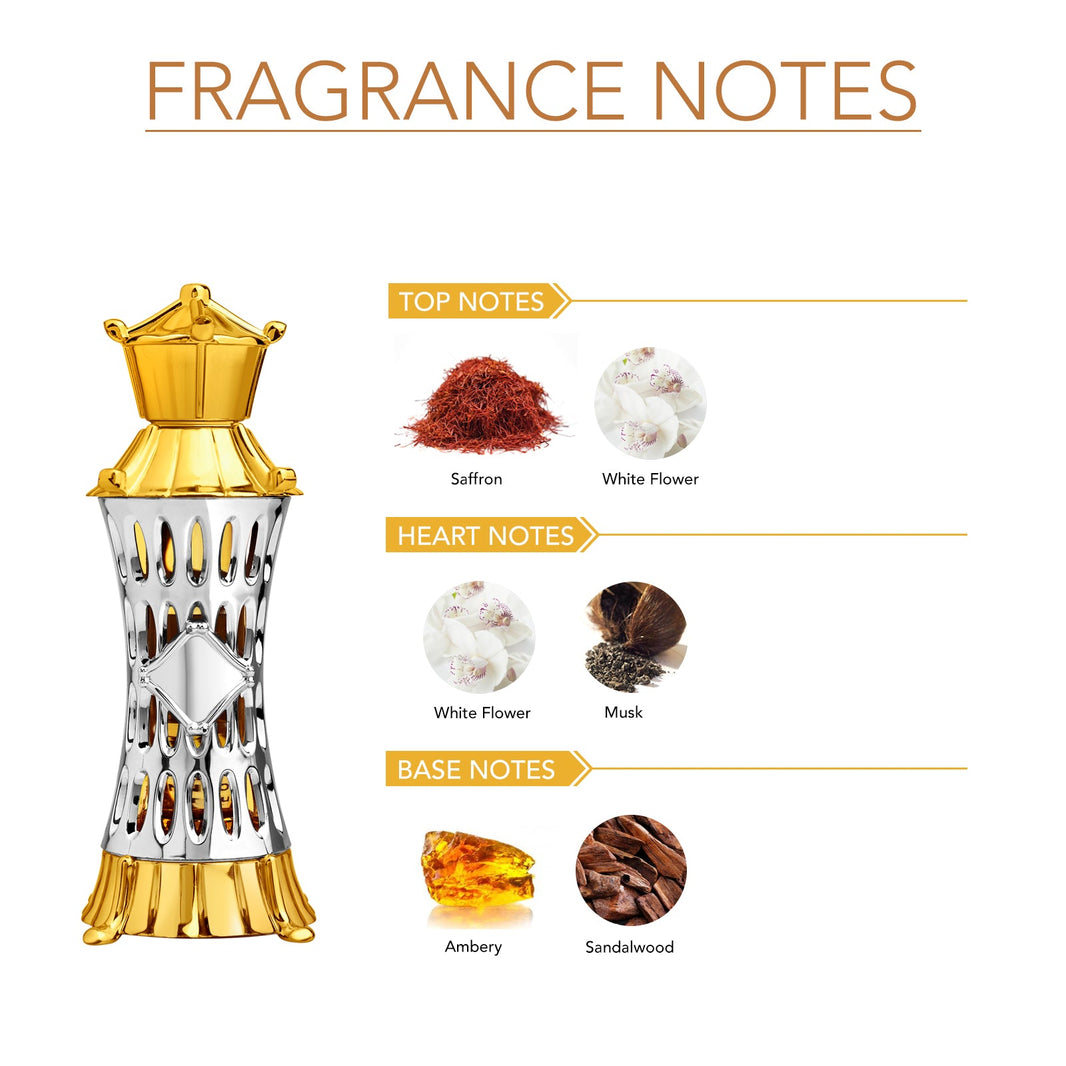 Ajmal Mizyaan Concentrated Oriental Perfumes Free From Alcohol 14ml For Unisex-Ajmal Mizyaan Concentrated Oriental Perfumes Free