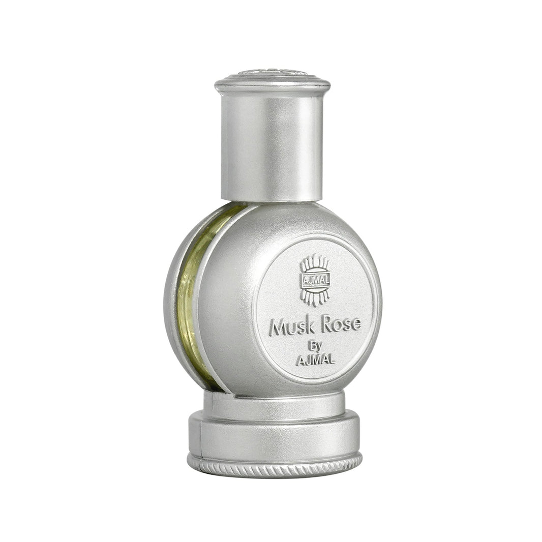 Ajmal Musk Rose Concentrated Floral Perfume Free From Alcohol 12ml For Unisex-Ajmal Musk Rose Concentrated Floral Perfume Free