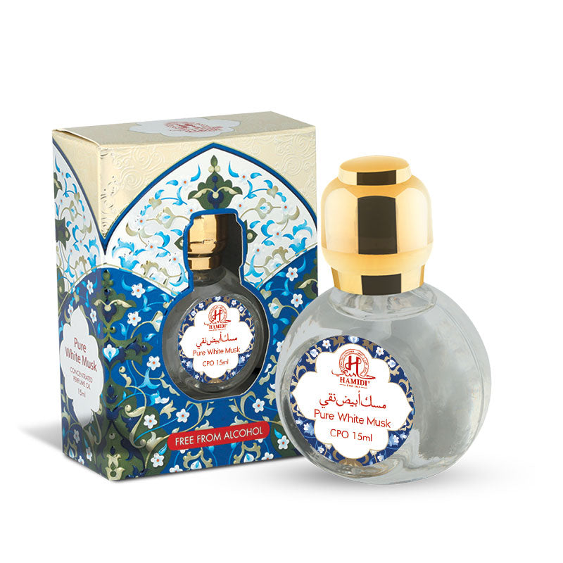 Hamidi Series Pure White Musk, 2 Pieces Gift