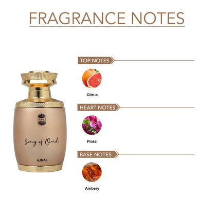 Ajmal Song Of Oud Eau De Parfum Citrus Perfume