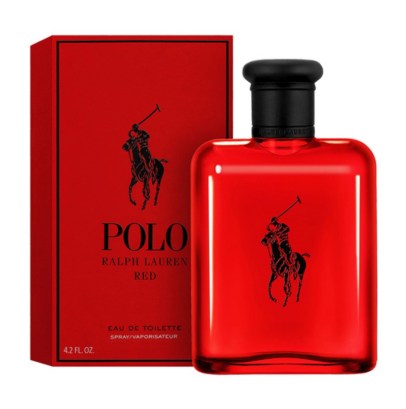 Ralph Lauren Polo Eau De Toilette for Men - Red, 125 ml