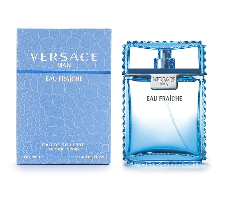 Versace Eau Fraiche Eau de Toilette Spray for Men 100 ML-Versace Eau Fraiche Eau de Toilette Spray for Men 100 ML