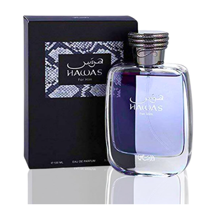 Rasasi Hawas M Cologne for Men, 100 ml-Rasasi Hawas M Cologne for Men, 100 ml