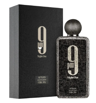 AFNAN 9 PM Night Oud For Men Eau De Parfum Spray, 100 ML