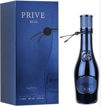 RIIFFS Men Prive Blue Long Lasting Eau De Parfum - 100 ml