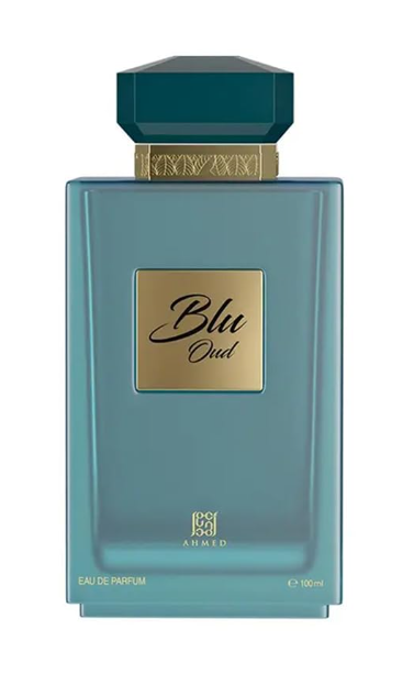 Ahmed Al Maghribi Blu Oud Long Lasting Eau De Parfum for Unisex - 100ml