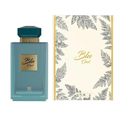 Ahmed Al Maghribi Blu Oud Long Lasting Eau De Parfum for Unisex - 100ml