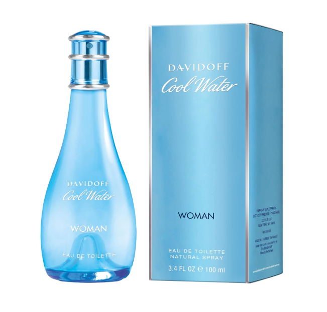 Davidoff Cool Water Eau De Toilette Spray for Women 100ml