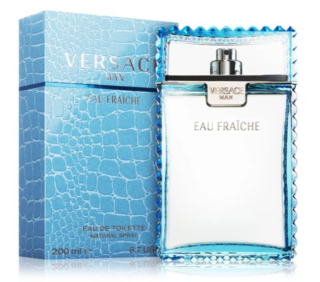 Versace Eau Fraiche Eau de Toilette Spray for Men 200 ML