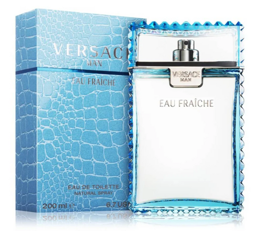 Versace Eau Fraiche Eau de Toilette Spray for Men 200 ML