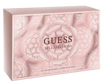 Guess Bella Vita Rosa Gift Set Eau de Toilette 100ml + 15ml Body Lotion 100ml & Pouch