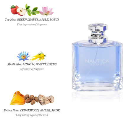 Nautica Voyage Eau De Toilette For Men, 100ml