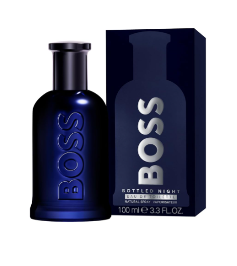 HUGO BOSS Bottled Night Eau De Amber Wood Toilette Spray, 100Ml For Men