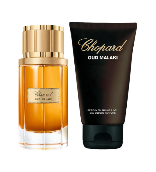 Chopard Men's Oud Malaki Eau De Parfum, 80 ml + Deodorant Stick, 75 ml Gift Set