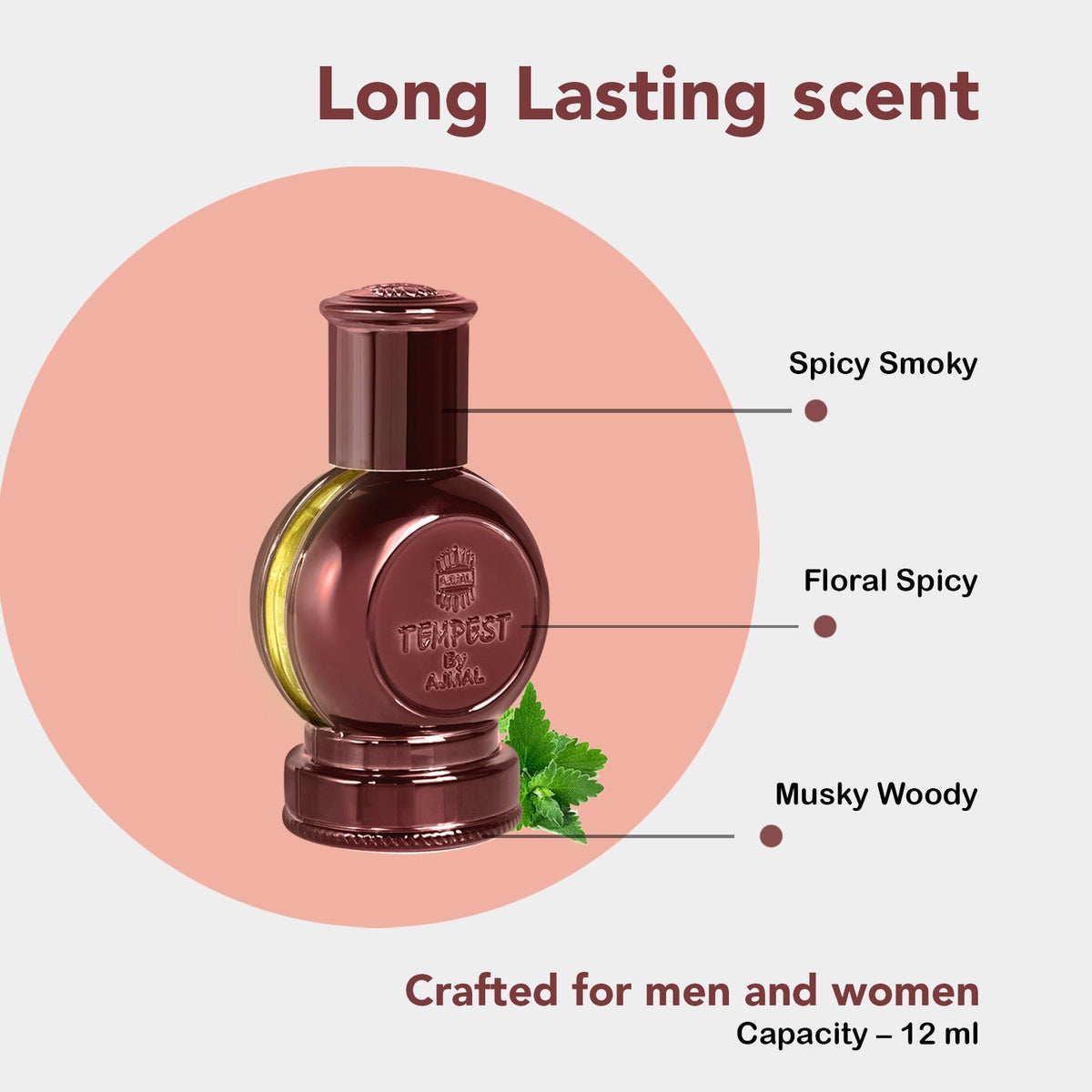 Ajmal Tempest CPO For Men And Women, 12 ML Free