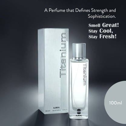Ajmal Titanium EDP 100ml Fresh Perfume For Men