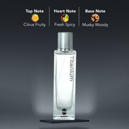 Ajmal Titanium EDP 100ml Fresh Perfume For Men