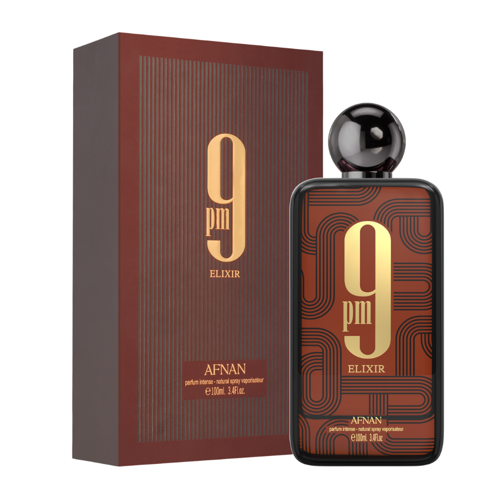 AFNAN 9 PM Elixir Edition For Men Eau De Parfum Spray, 100 ML-AFNAN 9 PM Elixir Edition For Men Eau De Parfum Spray, 100 ML