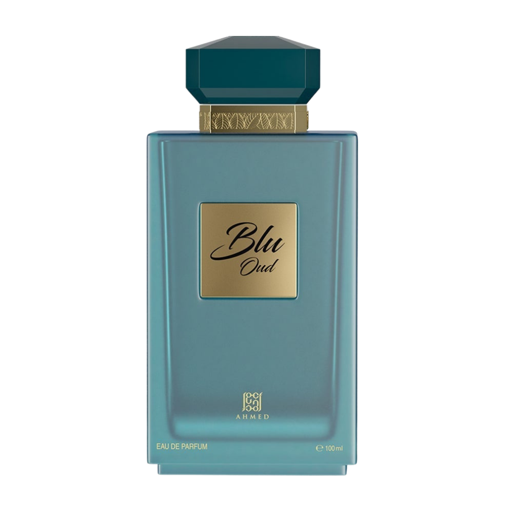 Ahmed Al Maghribi Blu Oud Long Lasting Eau De Parfum for Unisex - 100ml-Ahmed Al Maghribi Blu Oud Long Lasting Eau De Parfum for Unisex - 100ml
