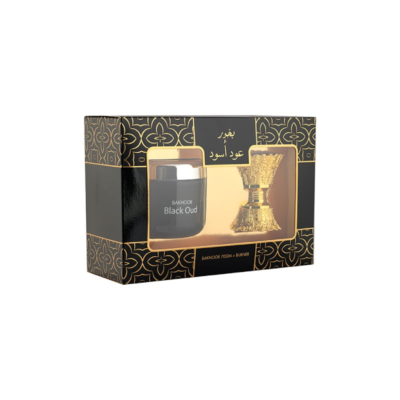 Hamidi Series Black Oud, 2 Pieces Gift Sets