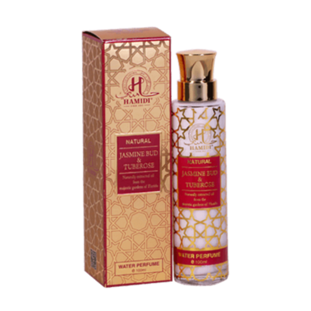 HAMIDI NATURAL JASMINE & TUBEROSE WATER PERFUME SPRAY 100ML