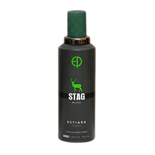 ESTIARA DEO STAG BLACK MEN 200ML